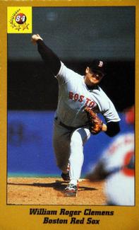 1995 Magic Sport ID Cards (German) #84 William Roger Clemens Front