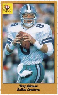 1995 Magic Sport ID Cards (German) #93 Troy Aikman Front
