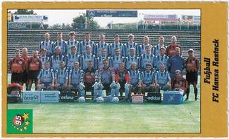 1995 Magic Sport ID Cards (German) #95 FC Hansa Rostock Front