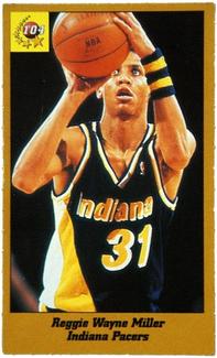 1995 Magic Sport ID Cards (German) #104 Reggie Wayne Miller Front