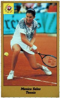 1995 Magic Sport ID Cards (German) #107 Monica Seles Front