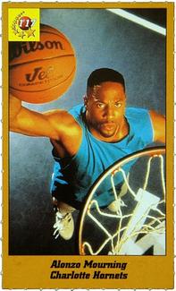1995 Magic Sport ID Cards (German) #117 Alonzo Mourning Front