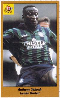 1995 Magic Sport ID Cards (German) #138 Anthony Yeboah Front