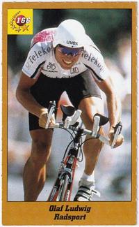 1995 Magic Sport ID Cards (German) #166 Olaf Ludwig Front