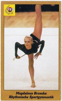 1995 Magic Sport ID Cards (German) #169 Magdalena Brzeska Front