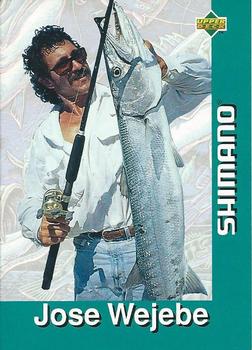 1997 Upper Deck Shimano Fishing #3 Jose Wejebe Front