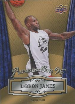 2016 Upper Deck National Convention - Prominent Cuts VIP #VIP-4 LeBron James Front
