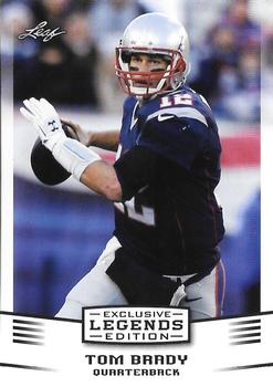 2016 Leaf Exclusive Legends Edition #10 Tom Brady Front