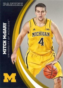 2015 Panini Michigan Wolverines - Silver #33 Mitch McGary Front