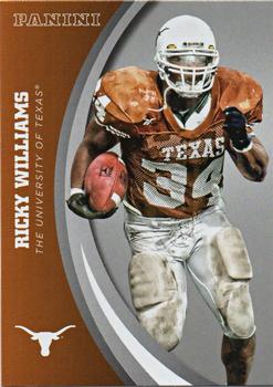 2015 Panini Texas Longhorns - Silver #45 Ricky Williams Front