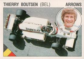 1986 Panini Supersport Stickers #46 Thierry Boutsen Front