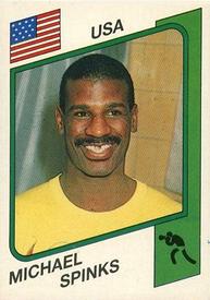 1986 Panini Supersport Stickers #146 Michael Spinks Front