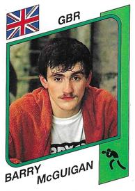 1986 Panini Supersport Stickers #151 Barry McGuigan Front