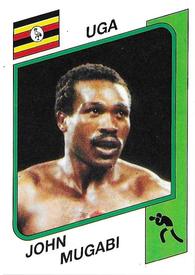 1986 Panini Supersport Stickers #155 John Mugabi Front