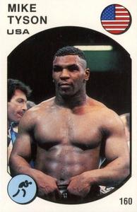 1988 Panini Supersport Stickers #160 Mike Tyson Front