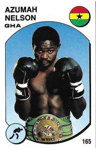 1988 Panini Supersport Stickers #165 Azumah Nelson Front