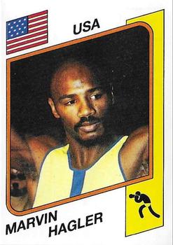 1987-88 Panini Supersport Stickers #144 Marvin Hagler Front