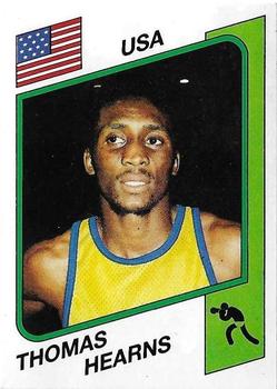 1987-88 Panini Supersport Stickers #148 Thomas Hearns Front