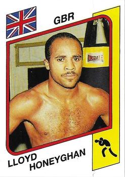 1987-88 Panini Supersport Stickers #152 Lloyd Honeyghan Front