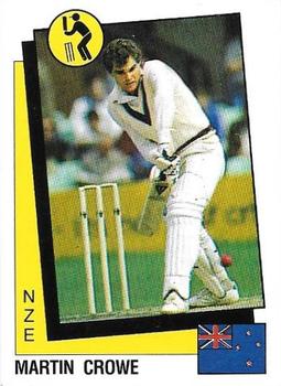 1987-88 Panini Supersport Stickers #174 Martin Crowe Front