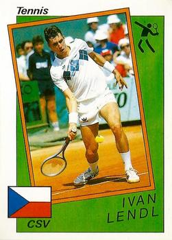 1987-88 Panini Supersport Stickers #179 Ivan Lendl Front