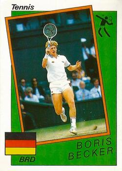1987-88 Panini Supersport Stickers #182 Boris Becker Front