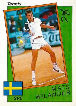 1987-88 Panini Supersport Stickers #183 Mats Wilander Front