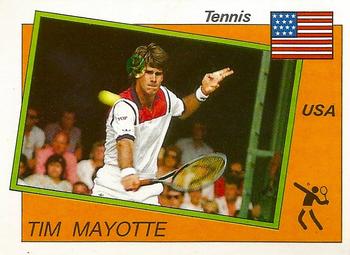 1987-88 Panini Supersport Stickers #189 Tim Mayotte Front