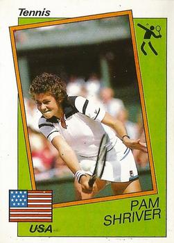 1987-88 Panini Supersport Stickers #193 Pam Shriver Front