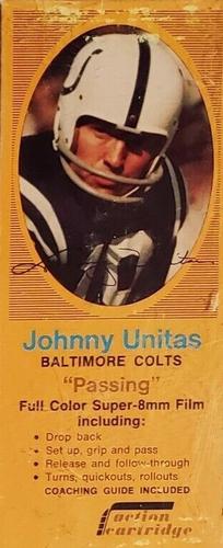 1970 Action Cartridges #10-13-02 Johnny Unitas Front