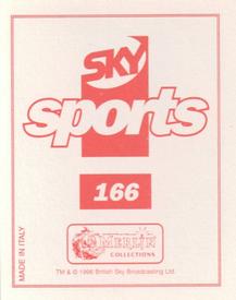 1996 Merlin Sky Sports Sticker Collection #166 Jimmy Vasser Back