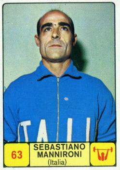 1968-69 Panini Campioni dello Sport #63 Sebastiano Mannironi Front