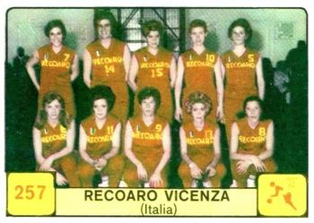 1968-69 Panini Campioni dello Sport #257 Recoaro Vicenza Front