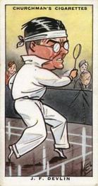 1931 Churchman's Sporting Celebrities #6 Frank Devlin Front
