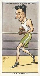 1931 Churchman's Sporting Celebrities #13 Len Harvey Front
