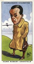 1931 Churchman's Sporting Celebrities #29 Robert Kronfeld Front