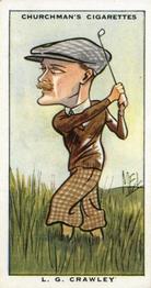 1931 Churchman's Sporting Celebrities #32 Leonard Crawley Front