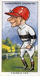 1931 Churchman's Sporting Celebrities #39 Freddie Fox Front