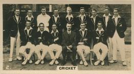 1927 Lambert & Butler The World of Sport #2 The New Zealand Team Front
