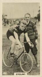 1927 Lambert & Butler The World of Sport #42 Frank H. Wyld Front