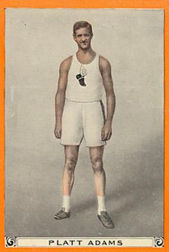 1913 Pan Handle Scrap World's Champion Athletes (T230) #NNO Platt Adams Front