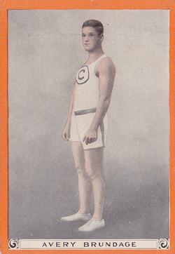 1913 Pan Handle Scrap World's Champion Athletes (T230) #NNO Avery Brundage Front