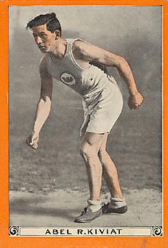 1913 Pan Handle Scrap World's Champion Athletes (T230) #NNO Abel R. Kiviat Front