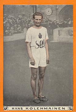 1913 Pan Handle Scrap World's Champion Athletes (T230) #NNO Hans Kolehmainen Front