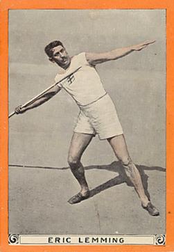 1913 Pan Handle Scrap World's Champion Athletes (T230) #NNO Eric Lemming Front