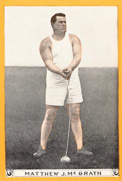 1913 Pan Handle Scrap World's Champion Athletes (T230) #NNO Matthew J. McGrath Front