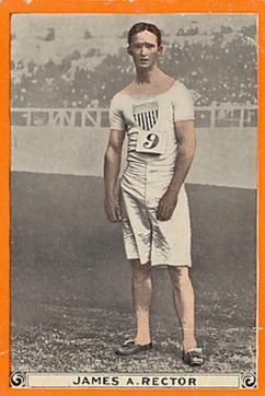 1913 Pan Handle Scrap World's Champion Athletes (T230) #NNO James A. Rector Front