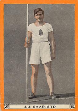 1913 Pan Handle Scrap World's Champion Athletes (T230) #NNO J.J. Saaristo Front