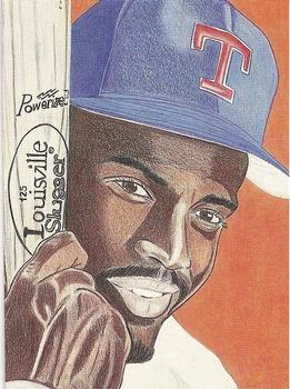 1993 Sports Art Images Promos (unlicensed) #9 Ruben Sierra Front