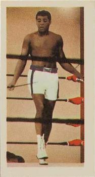 1971 Barratt & Co. Famous Sportsmen #24a Cassius Clay Front